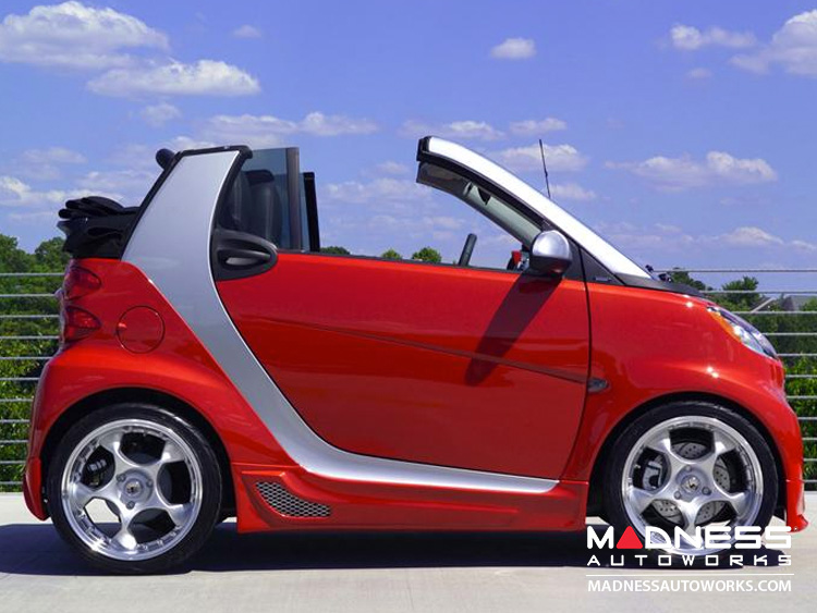 smart fortwo Side Skirt by Kuhl FX 451 model Driver Side (1)